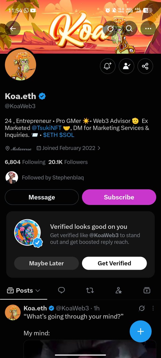 isaac_ajet's tweet photo. @Steezehuman @freshguy789857 @KoaWeb3 0x258d4c718a450ff115fc0fb5f6eed32176bb69ca
God bless you 🙏 https://t.co/0t2Am2niEp