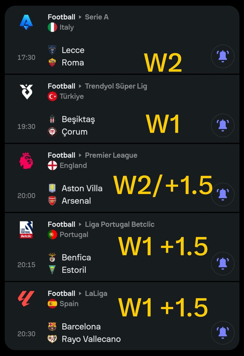 BOO9AL_EN's tweet photo. Monday's predictions everyone! https://t.co/jWM7kuYReC