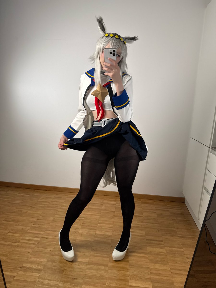 aishikage's tweet photo. Oguri Cap cosplay https://t.co/Ag6MrUOHST