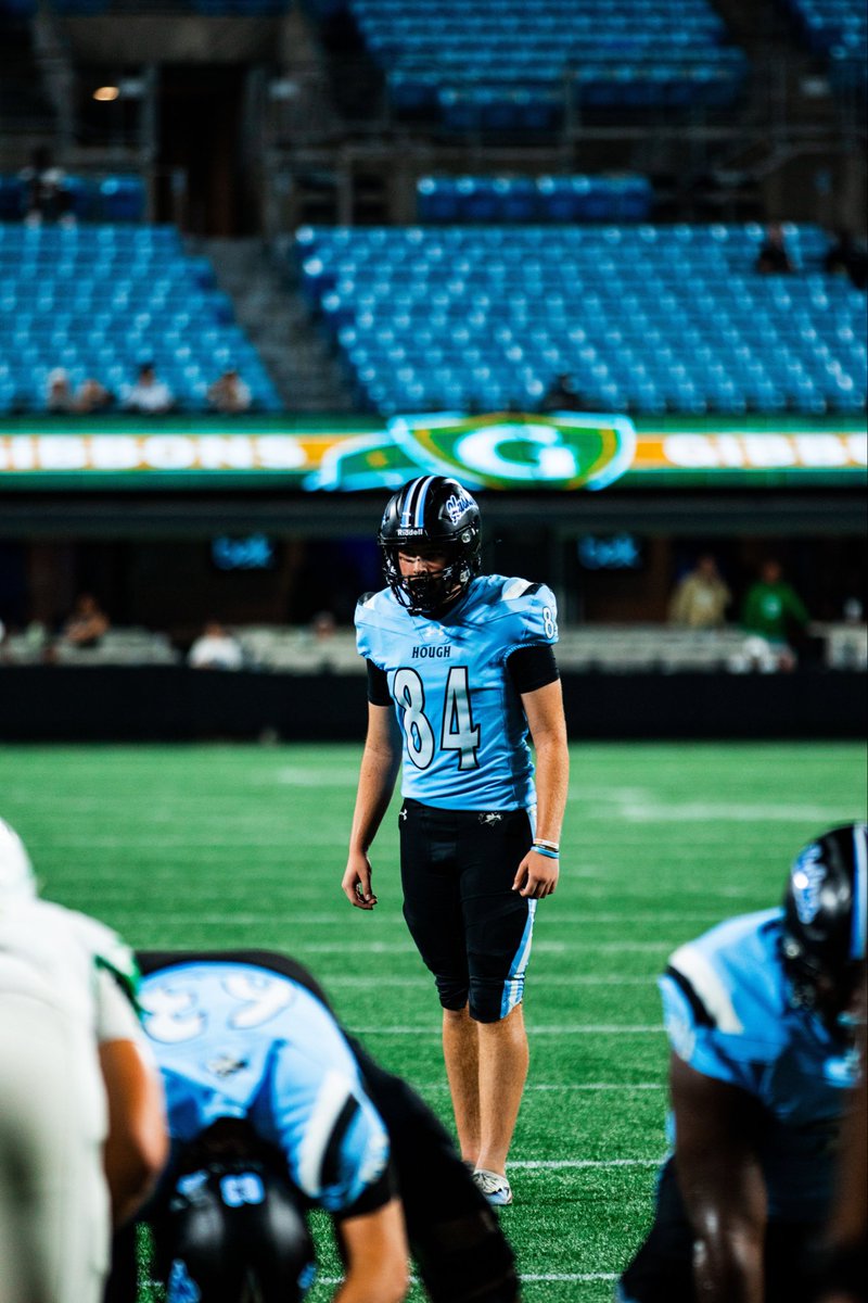 ColeJohnson2028's tweet photo. Back to Back at Bank of America.  Had a great game vs Cardinal Gibbons.  2-0…  Thanks @Panthers for having us out. 

@DanOrnerKicking 
@HoughFB https://t.co/qm8hCNuNVm