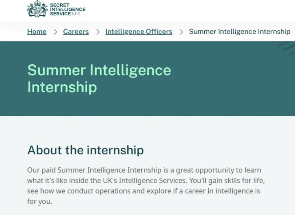 sophielouisecc's tweet photo. Another internship where white British people can’t apply 

Happy to send white British men off to be blown up by Russian drones - but won’t let them do anything else as they’re too ‘privileged’ https://t.co/4xKYZa6Puy