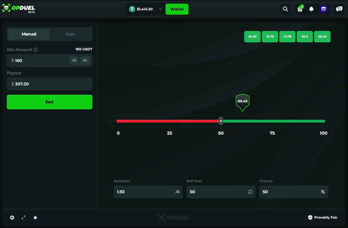 Likistreams's tweet photo. Gotta love when you catch a 5x win streak on dice 🔥🎲

$10 → $20
$20 → $40
$40 → $80
$80 → $160
$160 → $320

what's hitting for you lately?

🎁 GIVEAWAY: Like + RT + Comment + Follow to enter! https://t.co/TdXwgd6Aoe