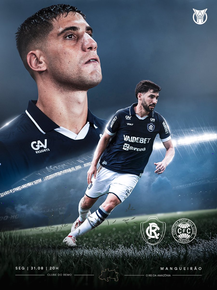 ClubeDoRemo's tweet photo. 𝐌𝐀𝐈𝐒 𝐔𝐌𝐀 𝐁𝐀𝐓𝐀𝐋𝐇𝐀 𝐍𝐎 𝐌𝐀𝐍𝐆𝐔𝐄𝐈𝐑Ã𝐎! 🦁🔥

Amanhã (31), às 20h, o Clube do Remo entra em campo no Mangueirão para enfrentar o Coritiba, em mais um grande desafio pelo Campeonato Brasileiro.

🖌️ @fernando_ssantiago | Remo

#OReiDaAmazônia https://t.co/gWZp0RyEFi