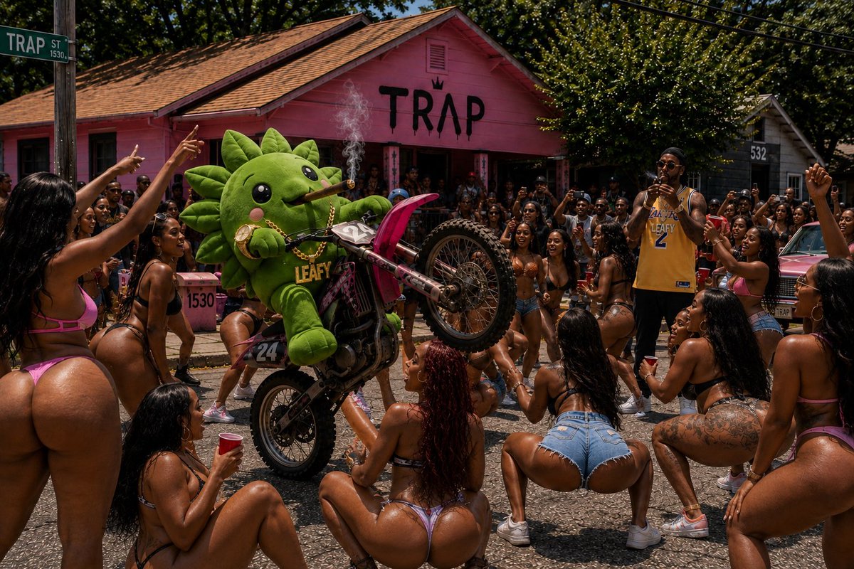 Its__Leafy's tweet photo. Name a party or good time you’ve ever been to without $Leafy being present.

I guarantee it’s not many.

$Leafy is all you need. https://t.co/neMqvKKPWf