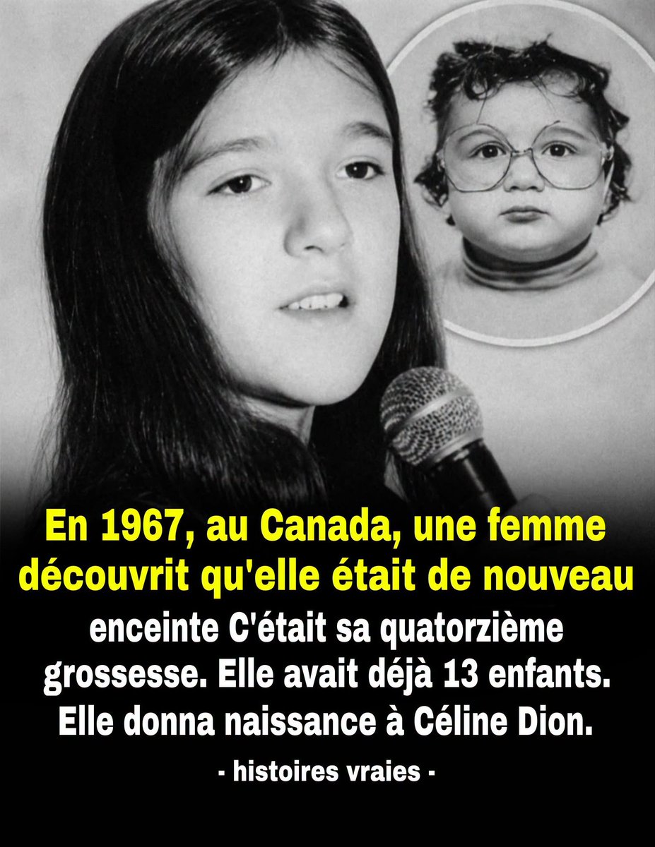 KateriSeraphina's tweet photo. Une commode en bois. Un tiroir ouvert. Un vieux drap pour matelas.
C’est là que l’une des plus grandes voix de l’histoire de l'humanité a passé ses premières nuits.
Dernière d’une famille de 14 enfants dans une maison modeste du Québec, sa famille n'avait pas les moyens de lui payer un berceau. L'espace manquait. L'argent manquait.
Mais une chose débordait dans ce foyer : l'amour et la musique.
Aujourd'hui, cette petite fille a vendu des centaines de millions d'albums.
Elle a chanté sur le toit du monde et sa voix fait pleurer des générations entières. Elle s'appelle Céline Dion.
Ne jugez jamais l'avenir de quelqu'un sur son point de départ. Les conditions de votre naissance ne définissent pas la hauteur de votre destin.
Ce qui semble être une impasse aujourd'hui n'est souvent que le tout premier chapitre d'un voyage extraordinaire.