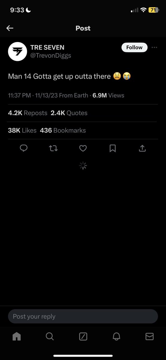 keeptrolling7's tweet photo. I’m on his ass forever https://t.co/NxIE6q9JkH