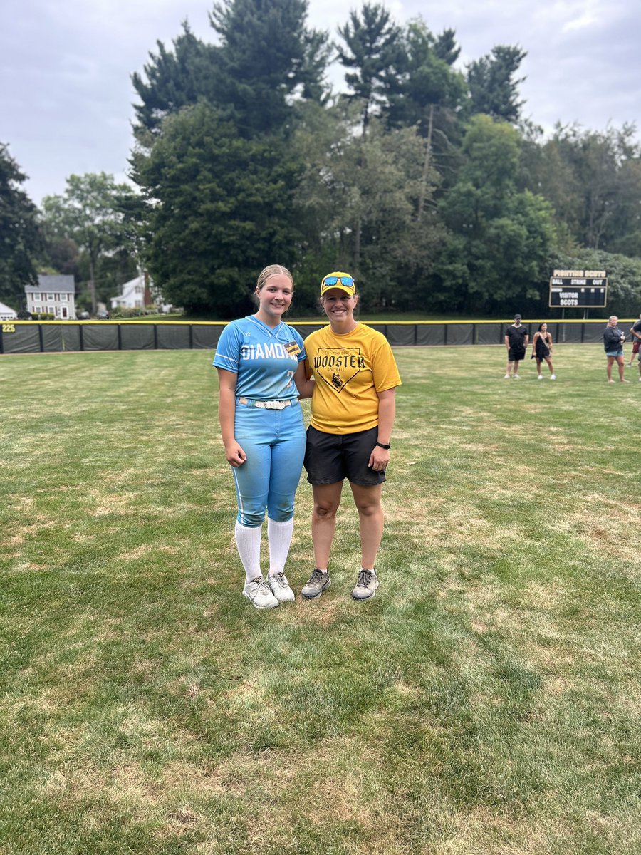 CarlyWollenberg's tweet photo. I had an amazing day at the @CoWSoftball softball camp today! The energy was high and it was great reps. Thank you to the coaches and players for such a wonderful day! 

Go Scots!! https://t.co/ZQ5mya4ZqE