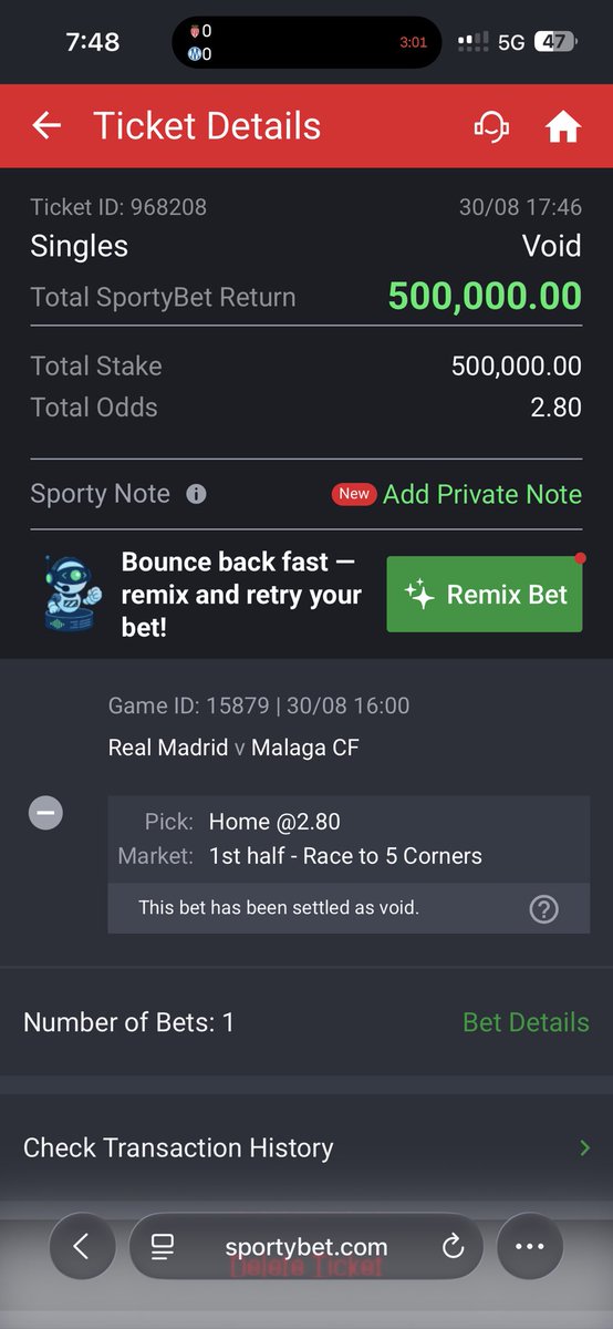 BuildWithDami's tweet photo. @Emmanuel_Tips @SportyBet @SportyBetNG @SportyBetNG  @SportyBet  PAY MY WINNINGS AND FIX YOUR SYSTEM https://t.co/8SqMiOOS7Y