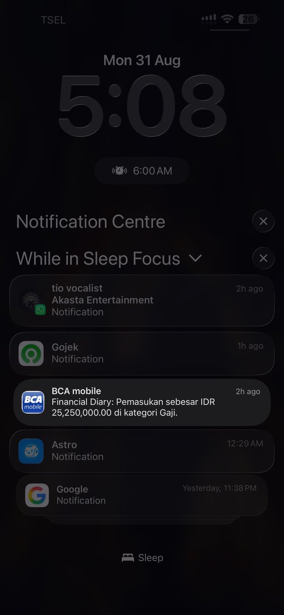 haryypottr's tweet photo. bangun bangun dapat notif gaji 🥹✨🫶🏻 alhamdulillah https://t.co/2mgpXbpxGI