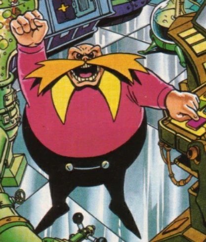 SailorSonikku's tweet photo. Sonic the Comic Robotnik never stops being both ridiculous looking and terrifying https://t.co/y7wgd43QQZ