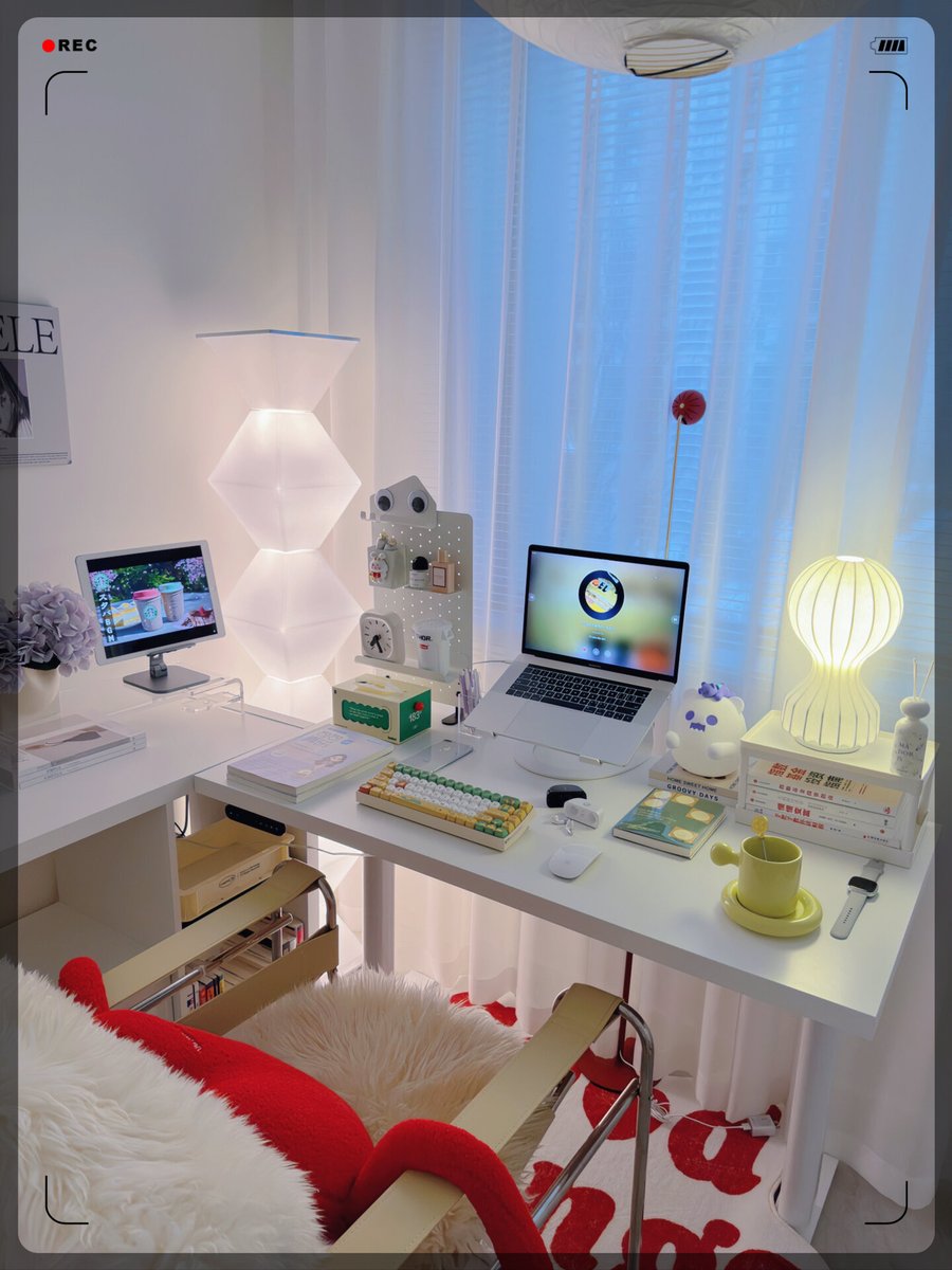 dr_raziuddin's tweet photo. Cozy morning productivity hack: a compact desk by the window with a potted succulent, a wireless keyboard, and a warm lamp. No clutter, just focus and fresh air! https://t.co/8UUy7FI945