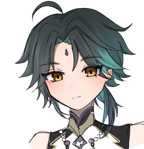you_know115's tweet photo. 原神のひとを練習 https://t.co/5yQLG5kkts