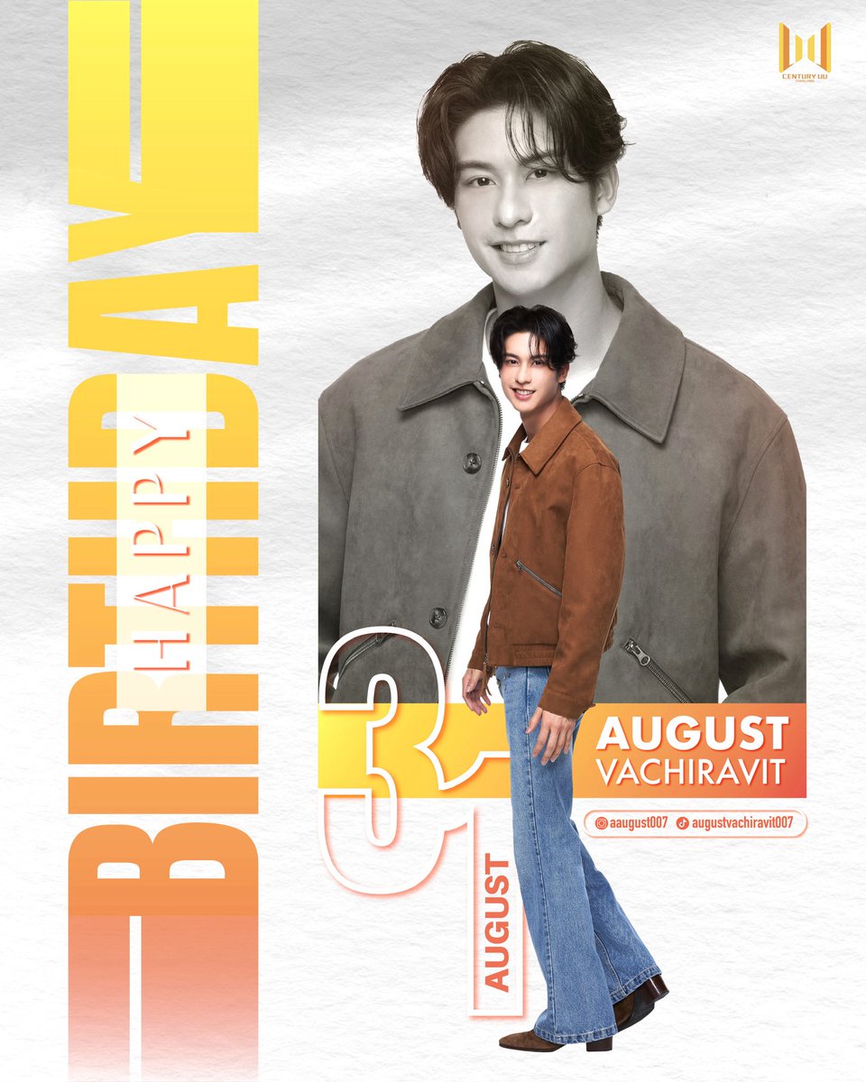 cuuthailand's tweet photo. Happy Birthday to August

#CUUThailand #CUUArtist https://t.co/Iy9Kii02Gh