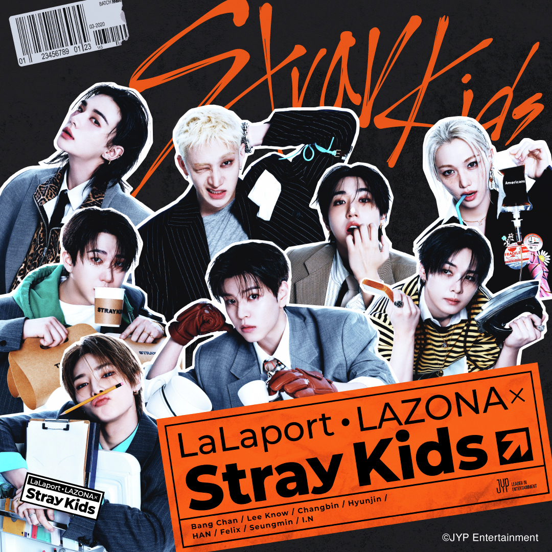 lalafanlalaport's tweet photo. 「Stray Kids」とららぽーと・ラゾーナのスペシャルコラボキャンペーン「LaLaport・LAZONA×Stray Kids」本日より東海エリアスタート！さらに関東エリアの情報も公開🧡

Season1：8/31(月)～9/9(水)
対象店舗：ららぽーと名古屋みなとアクルス/ららぽーと愛知東郷/ららぽーと安城/ららぽーと磐田/ららぽーと沼津

Season2：9/11(金)～9/20(日)
対象店舗：ららぽーとEXPOCITY/ららぽーと甲子園/ららぽーと和泉/ららぽーと堺/ららぽーと門真

Season3：10/16(金)～10/25(日)
対象店舗：ららぽーと福岡

Season4：10/30(金)～11/8(日)
対象店舗：ららぽーと豊洲/ららぽーとTOKYO-BAY/ららぽーと柏の葉/ららぽーと立川立飛/ららぽーと海老名/ららぽーと湘南平塚/ららぽーと新三郷/ ららぽーと富士見/ららぽーと横浜/ラゾーナ川崎プラザ 

期間中当日、対象店舗で2,000円(税込・合算不可)お買上げごとに「オリジナルステッカー」がもらえるキャンペーンを開催！！
ここでしか手に入らないステッカーをGETしよう♬
サイネージでのスペシャルメッセージ動画の放映や、楽曲放送などコラボした館内をお楽しみください！

さらに一部施設では、ストリート感のある展示やPOPUP STOREなど、Stray Kidsの世界に没入できる　『SKZ_PORT』を開催いたします。 
【愛知】 ららぽーと名古屋みなとアクルス：8/31(月)～9/9(水)
【大阪】 ららぽーとEXPOCITY：9/11(金)～9/20(日)
【福岡】 ららぽーと福岡：10/16(金)～10/25(日)
【関東】 ららぽーと豊洲：10/30(金)～11/8(日)
※ららぽーと豊洲は、POPUP STOREの開催予定はございません。
※会場や営業時間の詳細は各施設のウェブサイトをご確認ください。

詳しくはこちら✨
https://t.co/DRQOjTlhZZ

#ららぽーと #ラゾーナ #lalaport  #lazona　#StrayKids #スキズ
#RUN_IT #RUN_IT_JAPAN