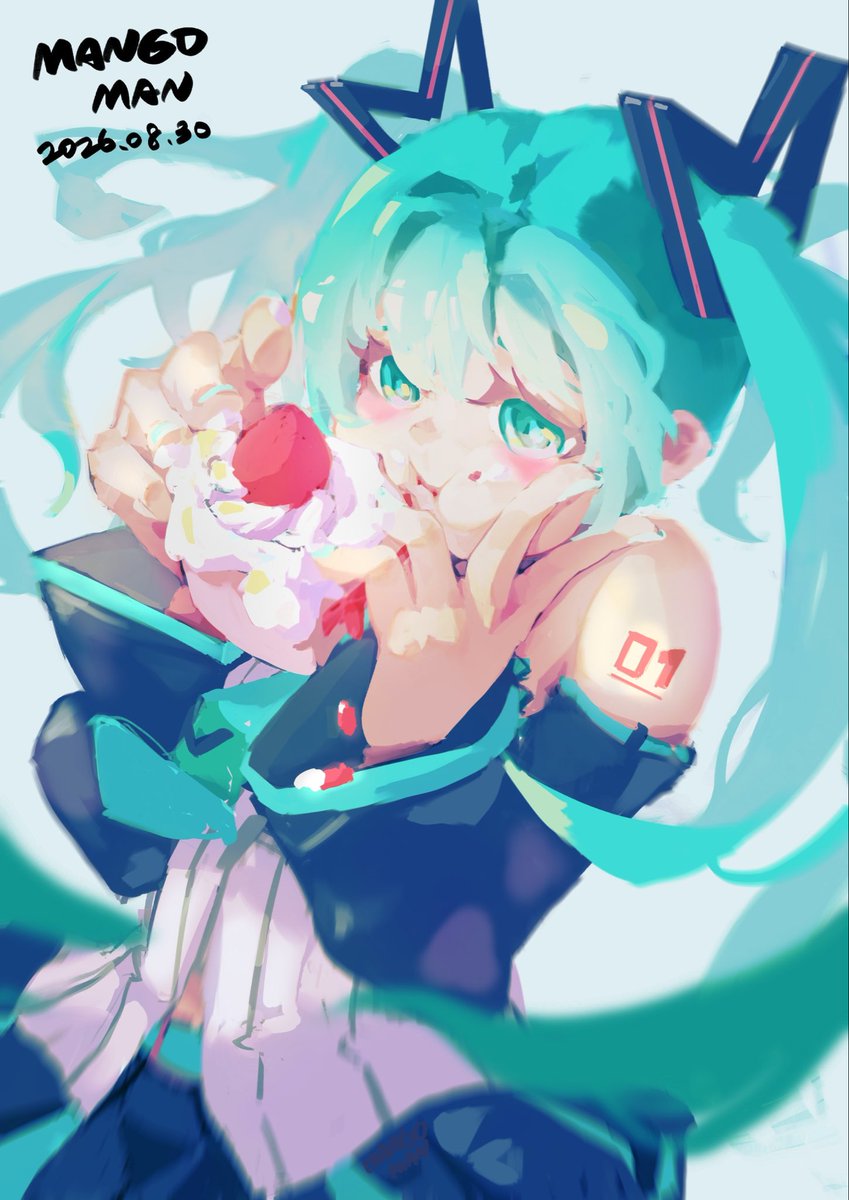 LPG1554's tweet photo. 初音生日快樂🎁🎂🎊 https://t.co/YJlPzXNvdE