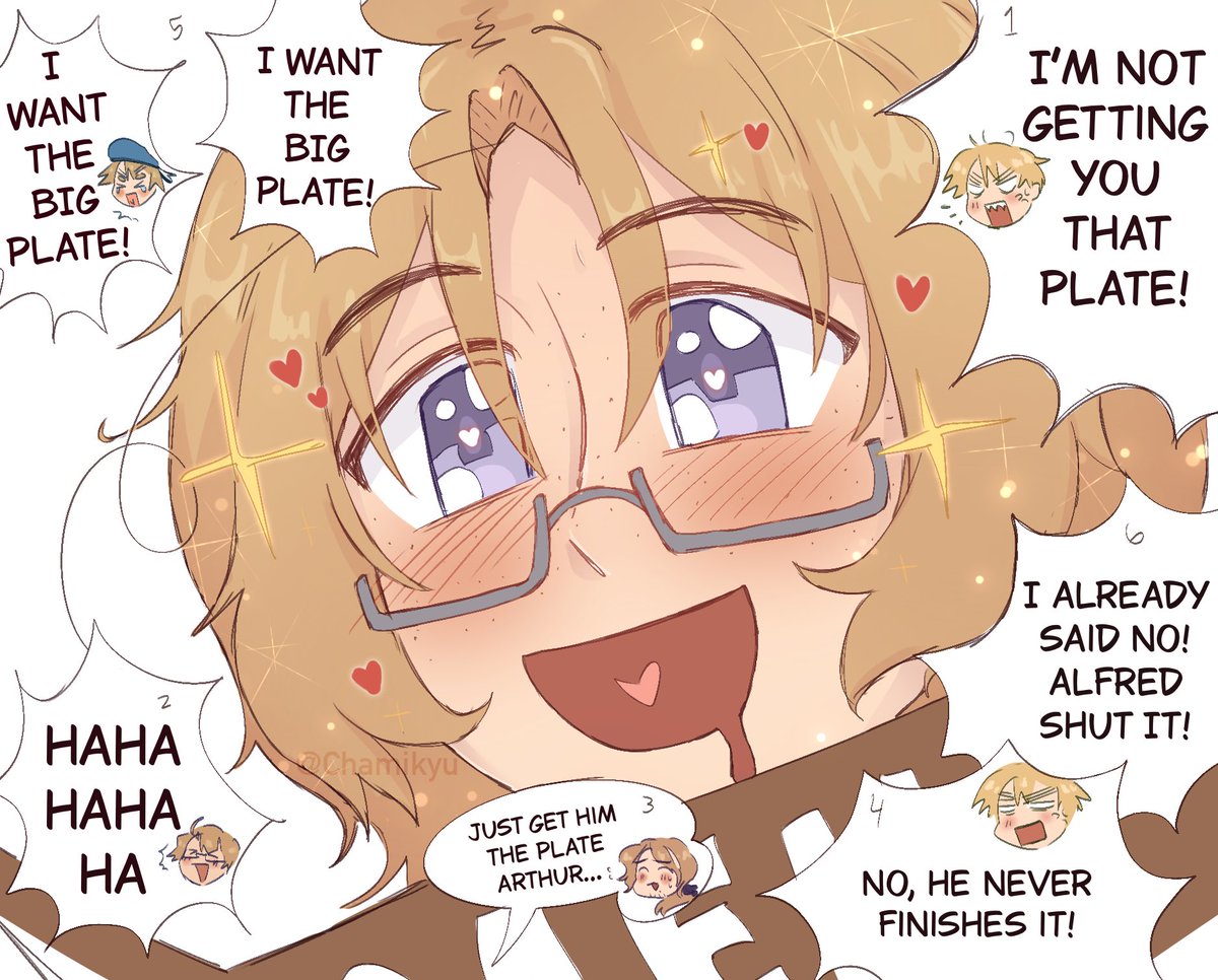 Chamikyu_'s tweet photo. 🇨🇦🥞❤️ Canada’s a little expensive ^^; (1/2)
#hetalia #aph #hws #hetaliacanada #hetaliafanart https://t.co/l7YxOSg11n