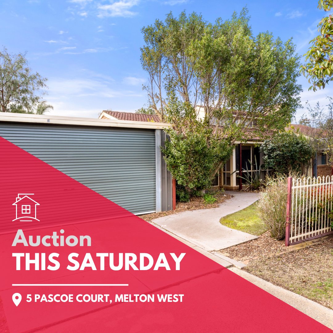 BurnhamRE's tweet photo. Auction: Saturday 5th September, 11:00am
5 Pascoe Court, Melton West
Inspect from 10:30am

More info: https://t.co/jYp860CVt2

#meltonwest #realestate #burnhamrealestate https://t.co/FKfs1MIQ2b