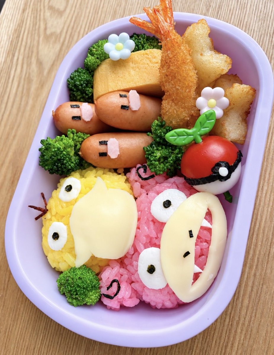 ninfia_ex's tweet photo. 👧のリクエストでポケモンの弁当

めちゃくちゃ大変やった😂 https://t.co/0egjegpNuN