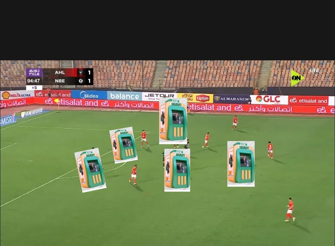 ramirezsean8375's tweet photo. Al Ahly fans see their players at the bank like this. https://t.co/W9FofJSmUk