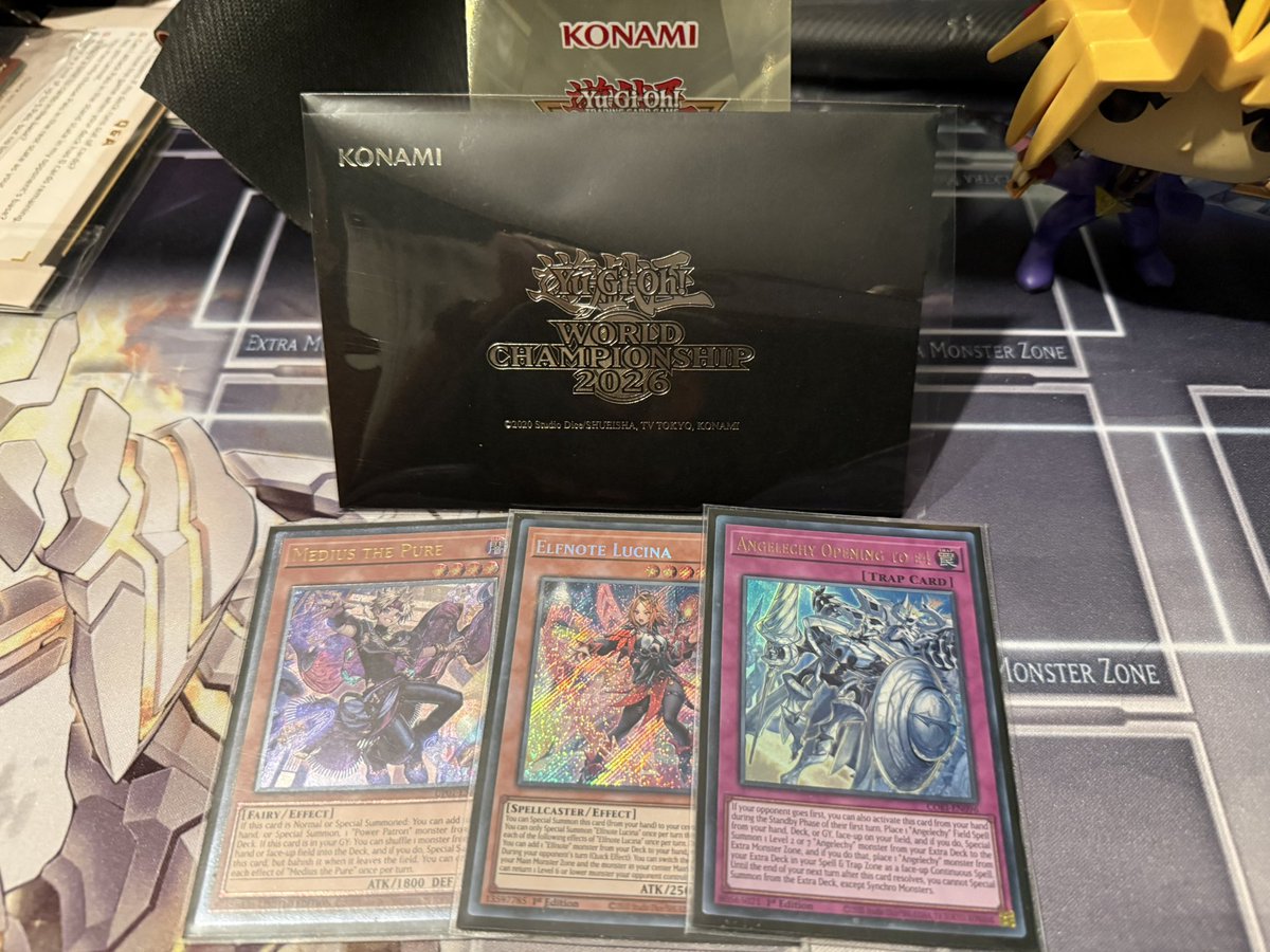 Moody_YGO's tweet photo. Went 5-0 at tonight’s worlds celebration event

Silver lining for not being in Japan right now after missing out so narrowly

Played chessnotes for the first time, might do a profile before the format changes, lmk if you wanna see it 

@CardCartelTCG secured 1st-3rd 💪 https://t.co/KhBPVitvyW