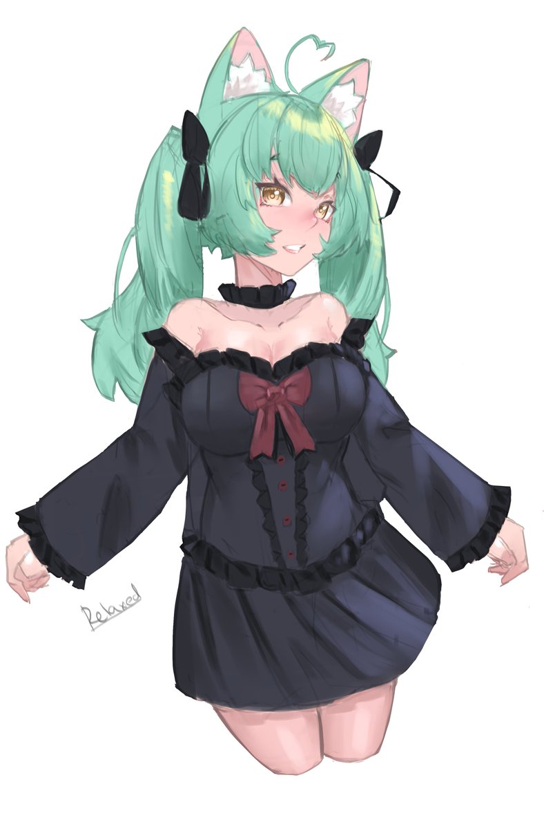 DailyNekomimi's tweet photo. The catgirl of the day is the vtuber girl_dm_! https://t.co/9vtnLhQRZs