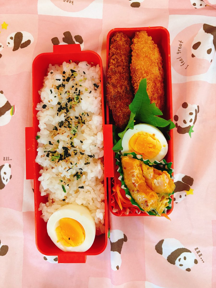 chi_kuma100's tweet photo. 今日のお弁当🍱 https://t.co/rUEqnH3G1Z