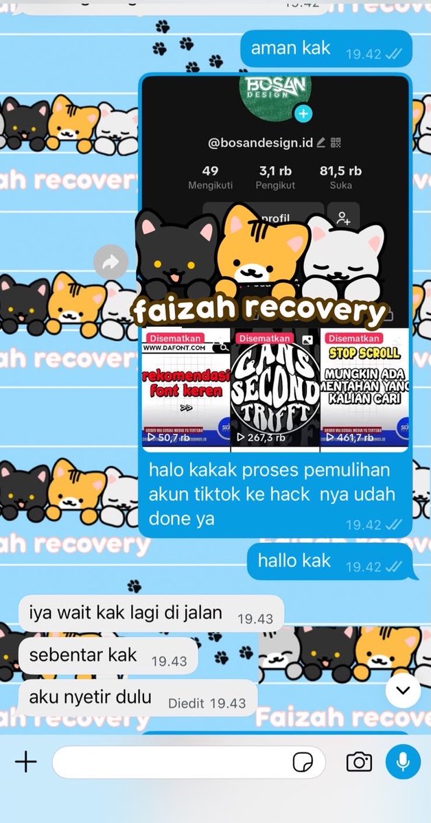 tequeromia_cw7's tweet photo. OPEN JASA PEMULIHAN AKUN SOSMED❗

• Pulihkan &amp; Pulihin/Balikin Akun
• Sadap Wa/IG/All Sosmed
• Hapus/Nonaktifkan Akun
• Hack Akun
• Reset Hp
• Lacak Lokasi

(Instagram,Tiktok,Gmail/Email,Facebook,Telegram,Twitter/X,Dll.
Konsultasi? WhatsApp di bio https://t.co/Zi5ihzDYj5