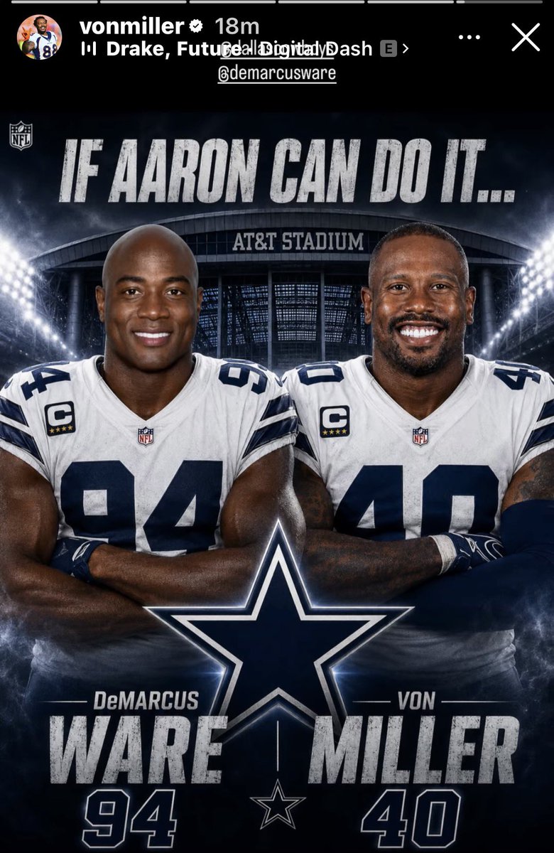 DAK_4_MVP's tweet photo. Von Miller 😭😭😭😭 https://t.co/suWu1KROgT