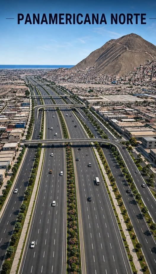 flyn2030's tweet photo. La nueva panamericana norte tendrá 10 carriles con Rafael López Aliga https://t.co/SPFRNSwFmC
