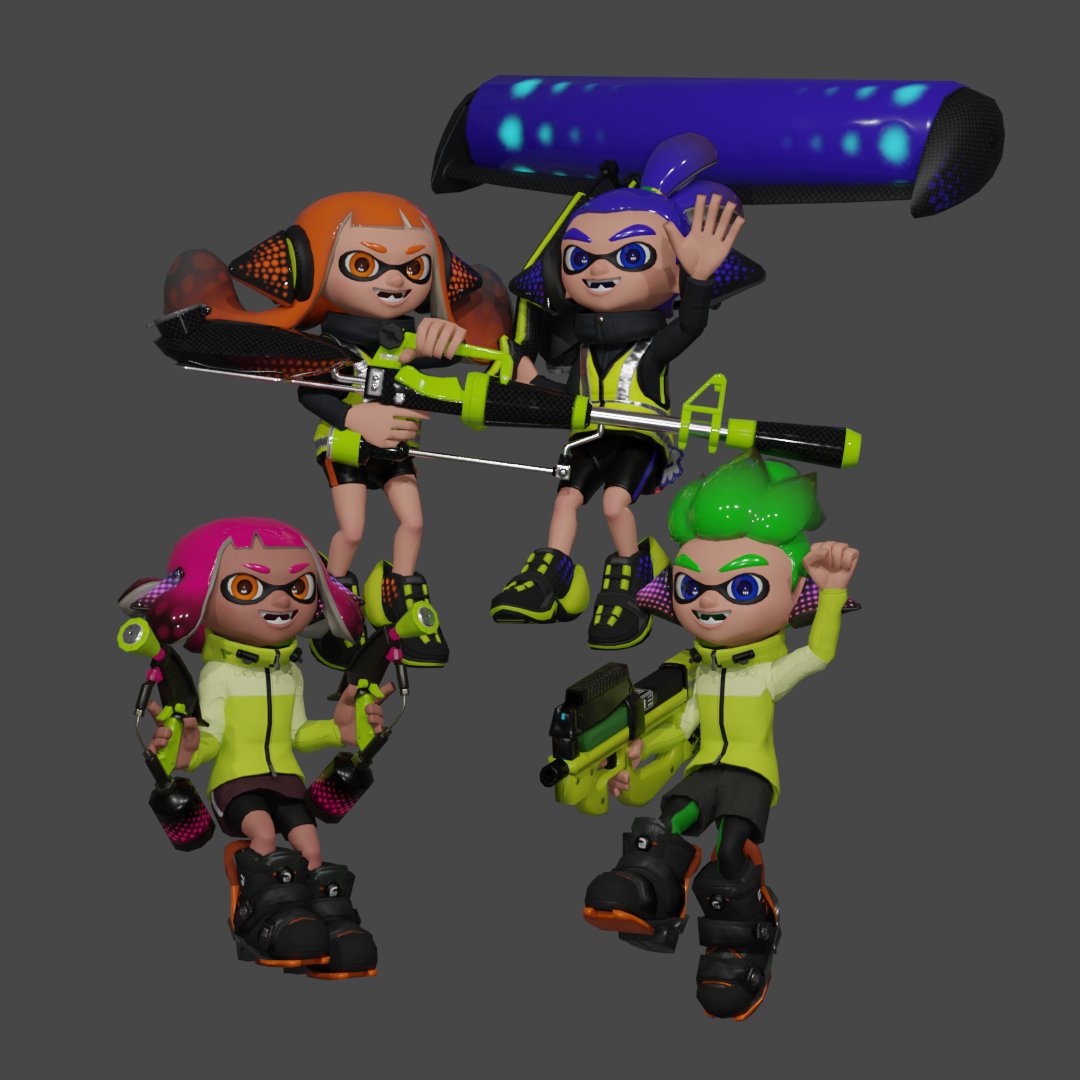 CrownGamer901's tweet photo. How long has it been since I posted a part of the old Splatoon OC lore drafts? Well, enjoy something to celebrate the 3rd anniversary of the first chapter of The Agent Archives!

(Link in replies) https://t.co/mUEGl5kH0i