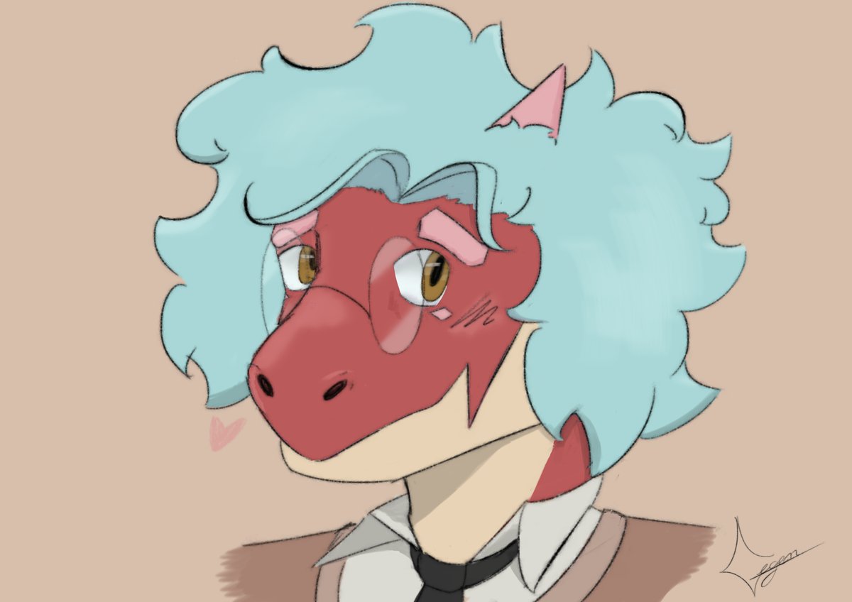 GegenArts's tweet photo. As the first post I want to show my fursona. https://t.co/LrEKIJRl86
