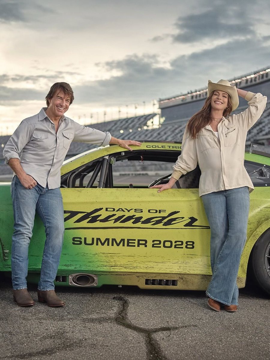 springrates's tweet photo. Days of Thunder is getting a sequel. Cole Trickle returns, June 2028.

Thirty-eight years after the original. Who's excited? https://t.co/D5PB8Jp9PY