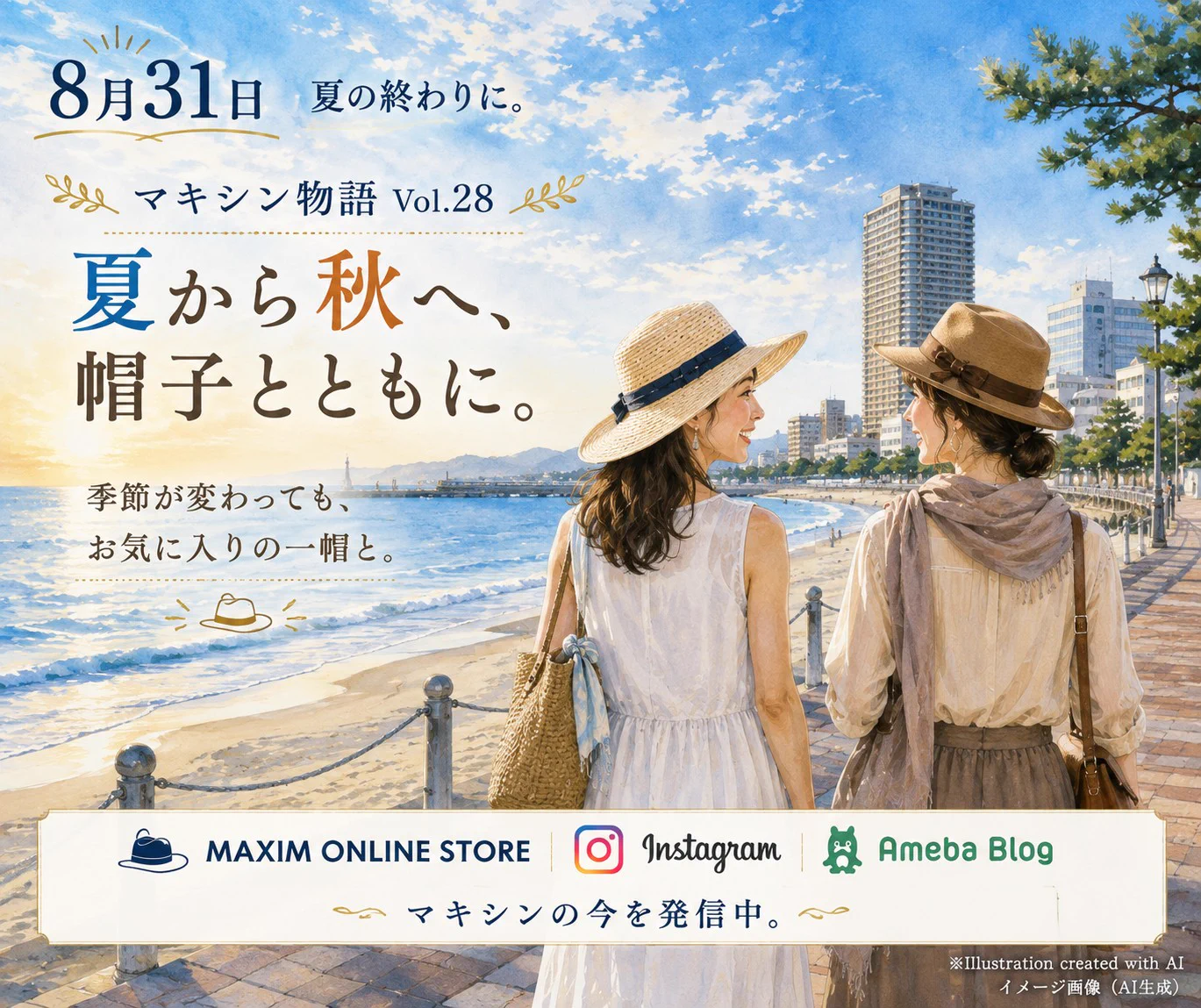 マキシン（MAXIM）【公式】神戸の老舗帽子ブランド since1940