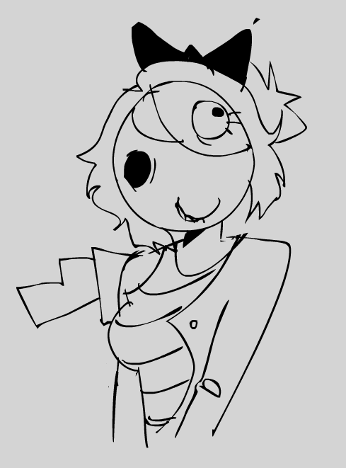 koekonaut's tweet photo. kinda had a thought for a xd slasher retake cuz i rlly think it'd be cute if slasher was maskless for dis one

 also bonuss little doodles and one based on peargors derpina https://t.co/XvQ6DDYqUd