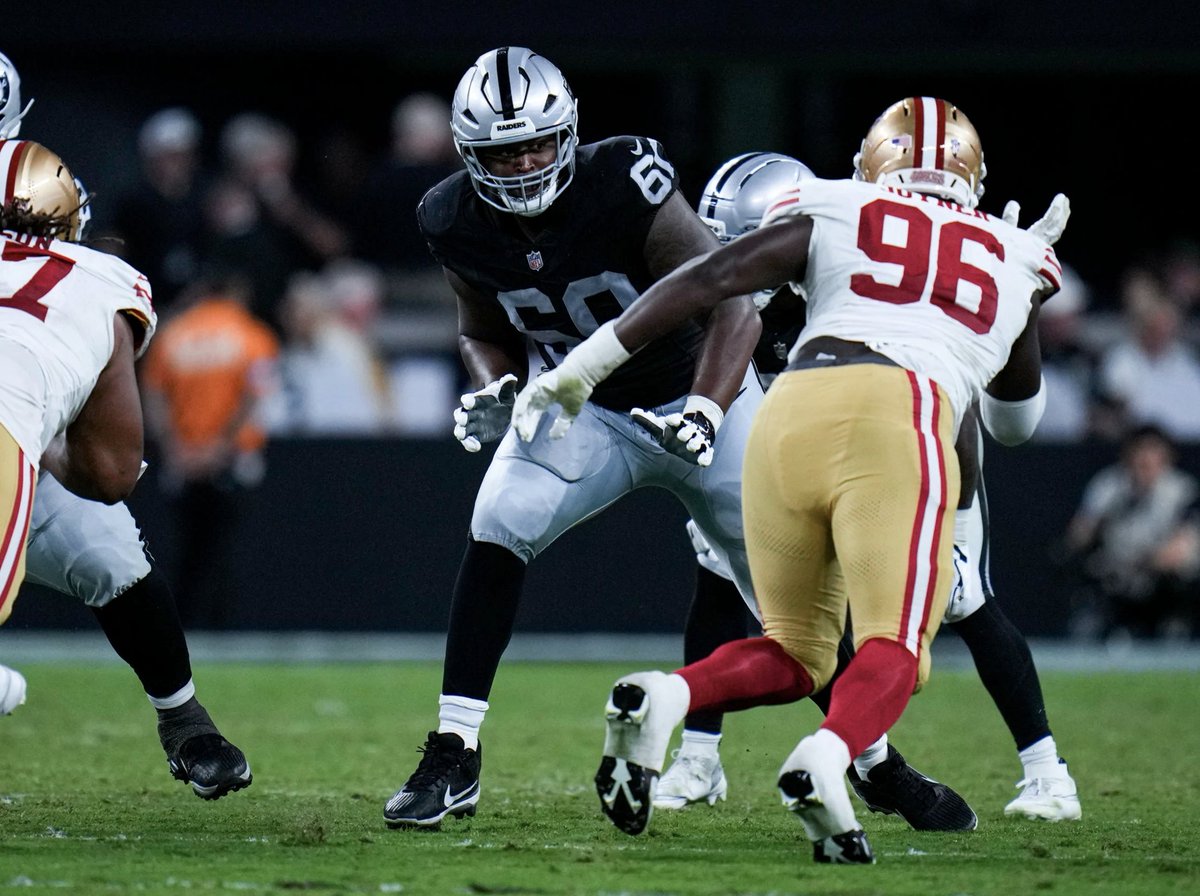 WMTribeFootball's tweet photo. 💪 no surprise here, Charles Grant returns with the @Raiders as a member of the 53-man roster‼️

#TribeInTheNFL  |  #GoTribe https://t.co/uByfFMdkeJ