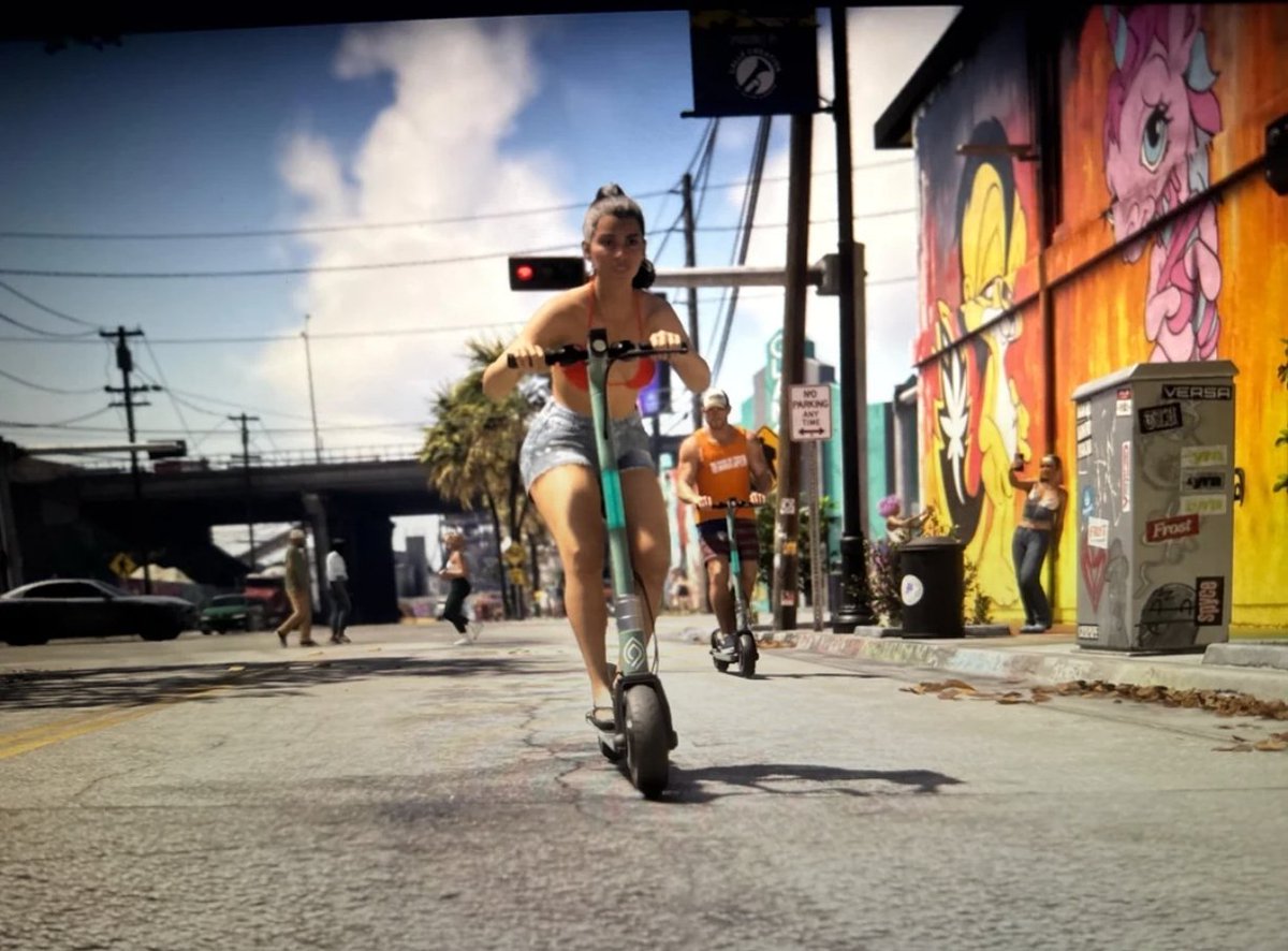 chdsmi's tweet photo. I just noticed tht was jason and lucia driving scooters lol
#gtavi #gta6 https://t.co/IXpykJDJsv