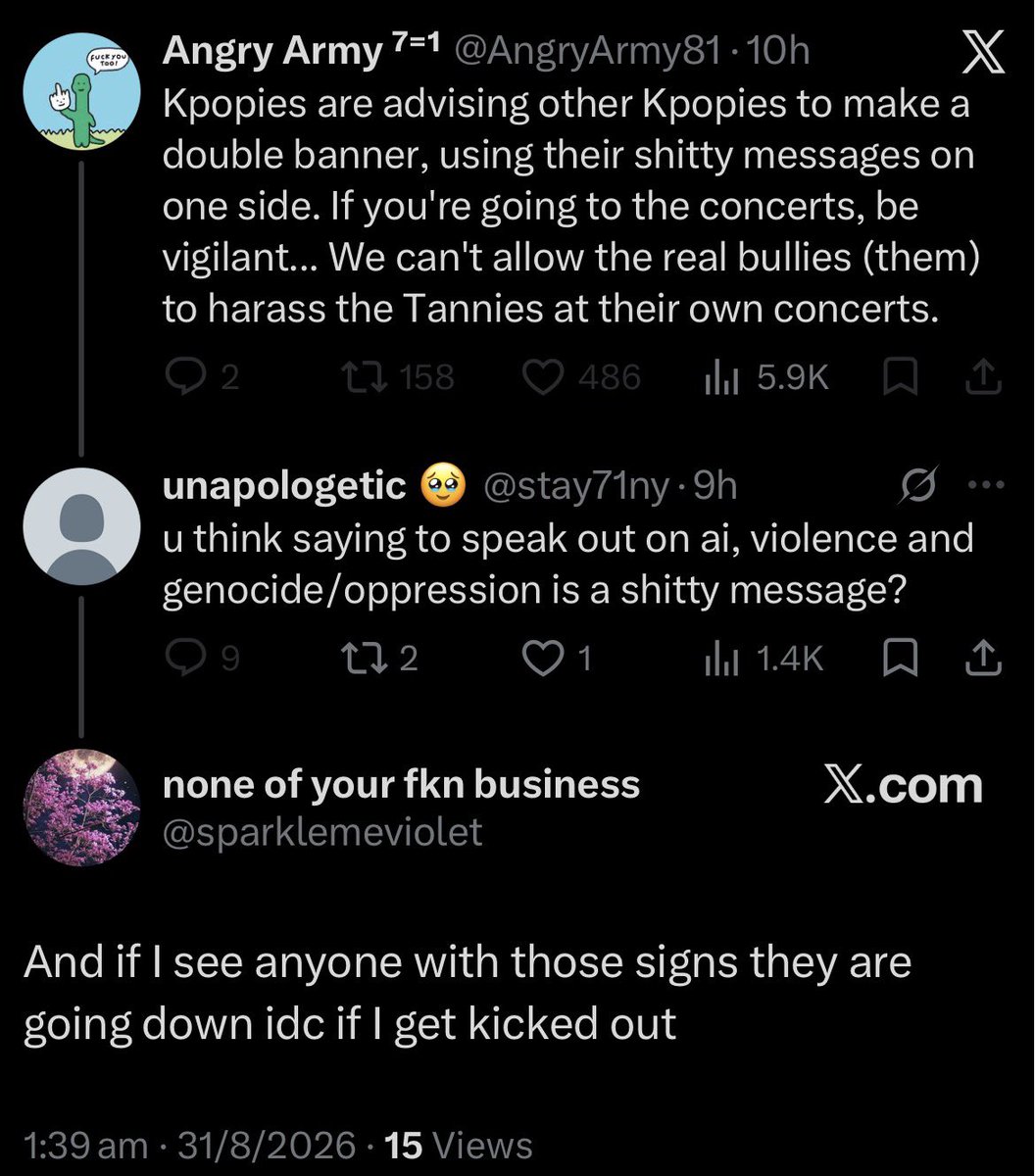 s74y71ny's tweet photo. @adrift_mp3 @jiniwithclouds all clear threats https://t.co/OwIiiRxTKh