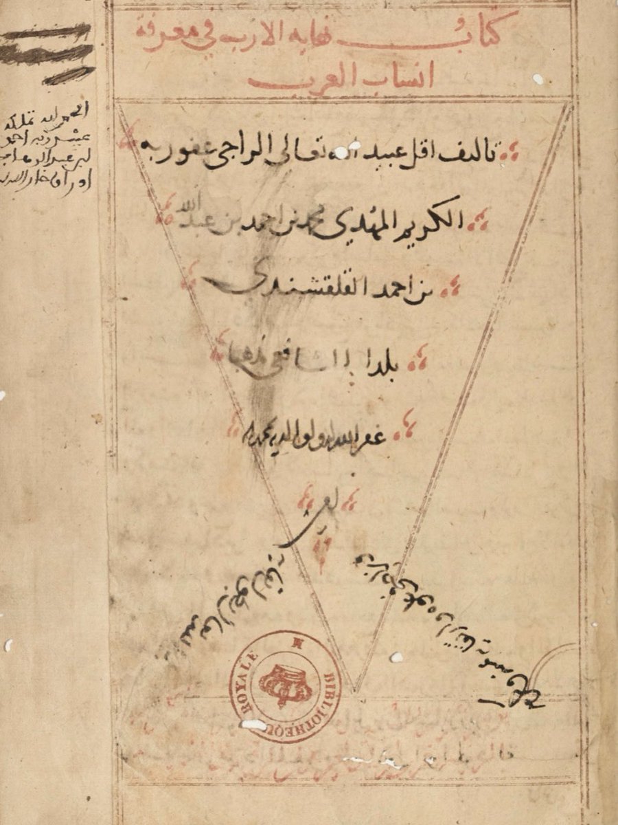 i8zoc's tweet photo. قد نصَّ العلامة النسّابة القلقشندي المتوفى سنة ٨٢١هـ ،أن بنو #جحدر بطنٌ من بني ضبيعة من بكر بن وائل! ..قلت: فكيف يُعقل أن يكون هذا تشابه أسماء؟ وكيف ما زال ذِكرُ جحادر بكر حاضراً عند النسّابين في ذات الحقبة والعقد نفسه؟ فكيف لم يُفرّقوا بين جحادر مذحج المزعومين وجحادر بني وائل؟ https://t.co/nmWsXpUgoQ