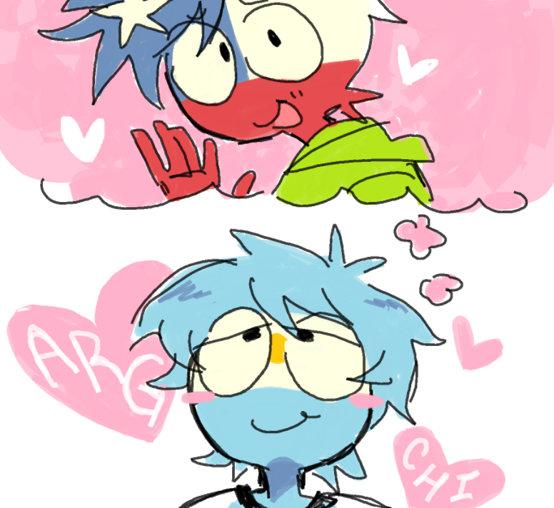 topqzmn's tweet photo. argchiiiiiiiiii...mmmmm........ #argchi #countryhumans #argentina #chile https://t.co/f0wtsQiMWS