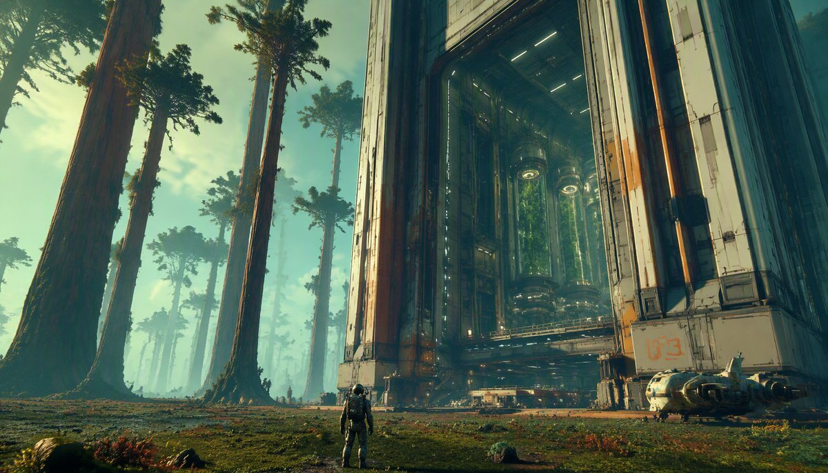 lotti_25's tweet photo. High ceilings and tall trees would make me play No Man’s Sky even longer. #NoMansSky https://t.co/VfWh3pb9X7