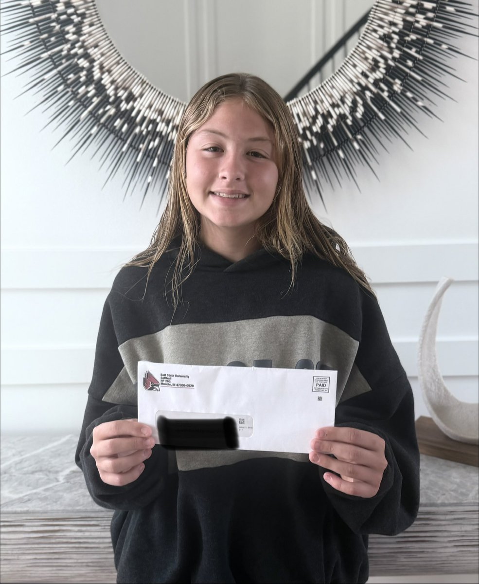 EpperlyCook2030's tweet photo. Thank you @CoachPena_BSU @BallStateSB for the camp invitation! I’m disappointed to miss this one due to a tournament, but I’m looking forward to another opportunity to get on campus and work with your staff! Chirp Chirp! ❤️🤍
@BigRockHawk @CoachjBarley @JadeynMerrill @UnityTJ2027 https://t.co/8Rnu1RtcGr