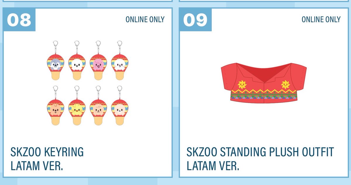 skzlatamproject's tweet photo. TENEMOS MERCH “LATAM VERS.”