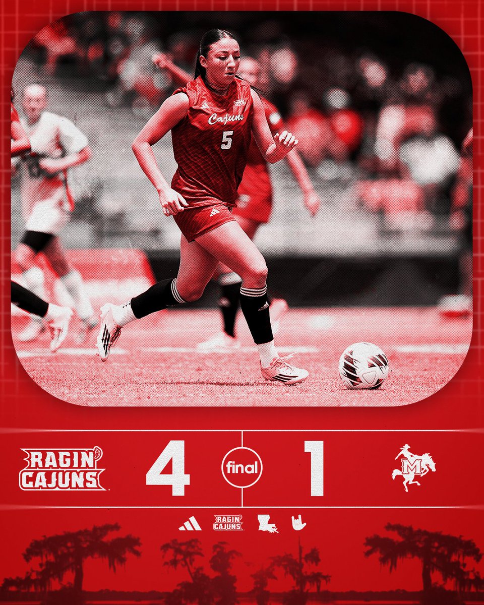 RaginCajunsSOC's tweet photo. Handing out another "L" to an in-state opponent 😉

#GeauxCajuns https://t.co/TYD2N5EisT