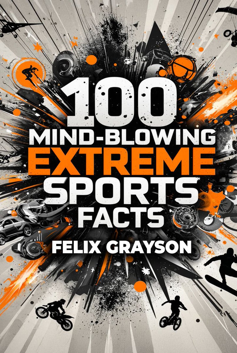 MindSparkBooks's tweet photo. 100 Mind-Blowing Extreme Sports Facts: 100 Insane Feats from the World's Most Daring Athletes 
https://t.co/bsJAQWfgS6 
By Felix Grayson 

Extreme sports aren’t just about thrills—they’re about pushing human limits to the absolute edge. From jaw-dropping stunts and world records to near-impossible endurance feats, this book takes you deep into the wild, unpredictable world of extreme athletes who dared to do what most of us wouldn’t even dream of. 

Whether you're a hardcore adrenaline junkie, a curious thrill-seeker, or just someone who loves an unbelievable true story, this book delivers 100 real-life moments that defy gravity, fear, and sometimes logic itself. 

✍️🎙️ Explore all Felix Grayson #Books 📚 and #Audiobooks 🎧 at: https://t.co/c2FiDJnPwK 

#FelixGrayson #MarcsLibrary #Books #BookLover #Reading #BookWorm #Bookish #BookAddict #ExtremeSports