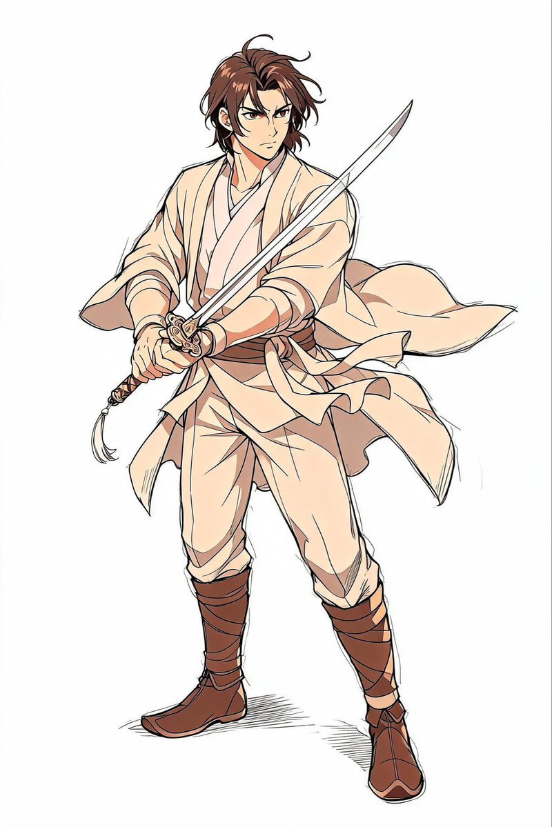 shouriillust's tweet photo. ラフから完成まで ⚔️

オリジナルキャラクターデザイン
戦いの準備が整った剣士 — クリーンな線画から柔らかい彩色まで。

コミッション受付中
DMでお気軽にどうぞ

#WIP #AnimeArt #CharacterDesign #DigitalArt #Illustration #ArtProcess #OriginalCharacter #CommissionOpen https://t.co/BB6SOm28eR