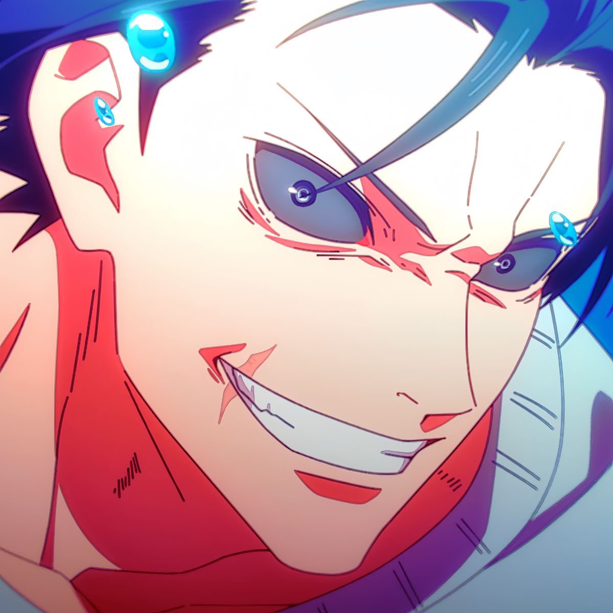 tojiisdoll's tweet photo. toji and his feral smile gets me so wet https://t.co/izb2F7KFHo