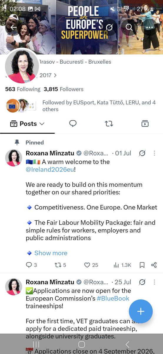 Politic62034991's tweet photo. "T/cheap offer f/a weekend"
This woman needs to still read100📚,then,maybe,we'd talk!I've seen t/manipulation(don't think she's different from Ciolacu,who appointed her)as intelligence,methods,integrity!
I was told to look at👏
Her level👌
Her head of cabinet from USR!USR-PSD=WAR https://t.co/A2dpwHGmuP