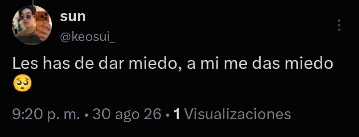 sunghoonsitoooo's tweet photo. QUE TENES EN CONTRA DE MI EU😭💔 SOYBUENA LOJURO https://t.co/BzhzGiEPde