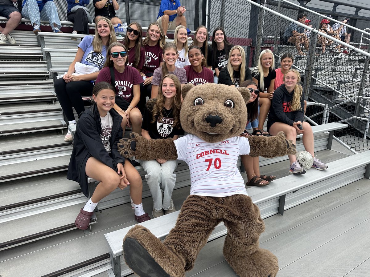 PortvilleGSoc's tweet photo. We had a great time watching the @CornellSports women’s team play today! Beautiful venue to watch a game! https://t.co/uOR4PXN7Or