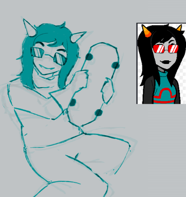 Mitwonas's tweet photo. @latulasprite I messed up the anatomy I know let me die silently https://t.co/hAV20oIDab